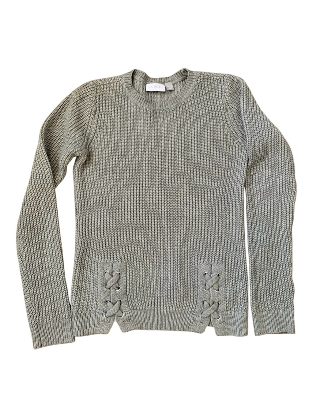 PLACE Cable-Knit Crewneck Sweater Girls XL 14